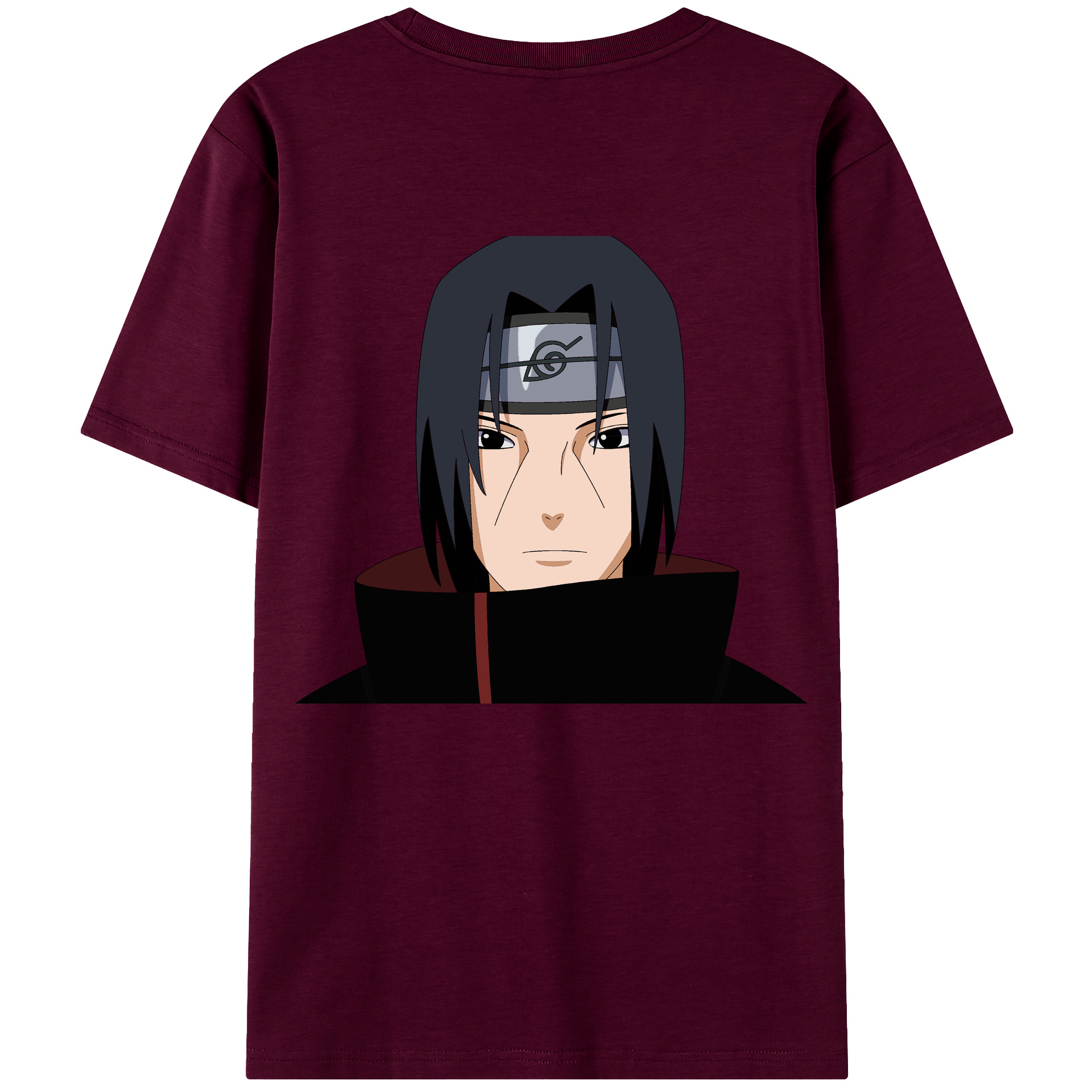 （画像用） NARUTO -ナルト- うちは イタチ Uchiha Itachi レディース半袖Tシャツ(バックプリント)
